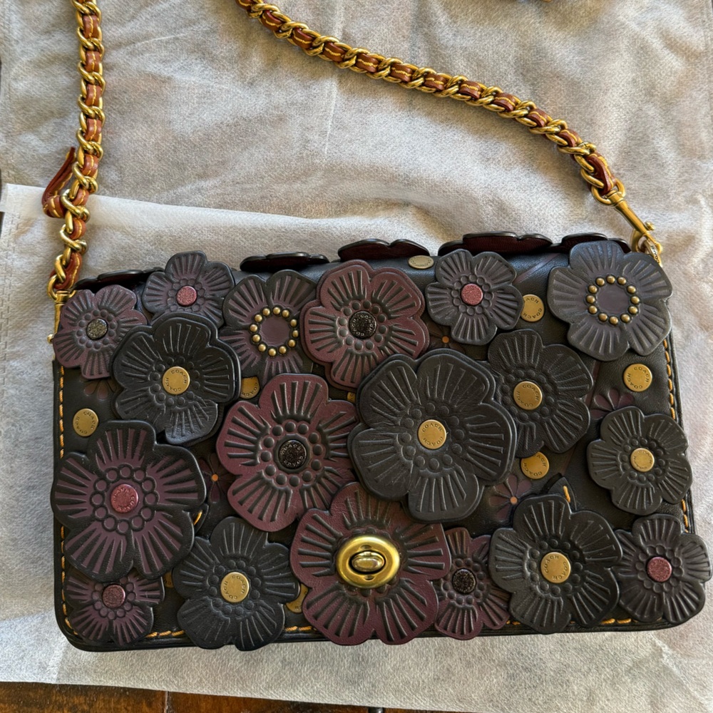 Coach Dinky with Tearose Crossbody Bag